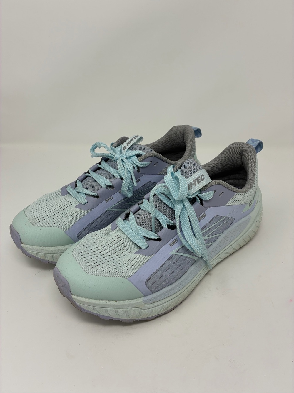 Hi-Tec Women's Pastel Mint and Lavender Athletic Sneakers